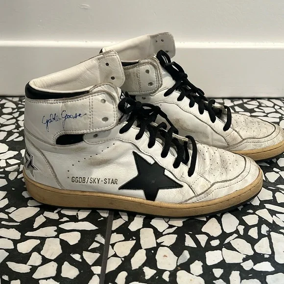 Golden Goose Sky-Star High Top Sneaker - 37 - Picture 1 of 5